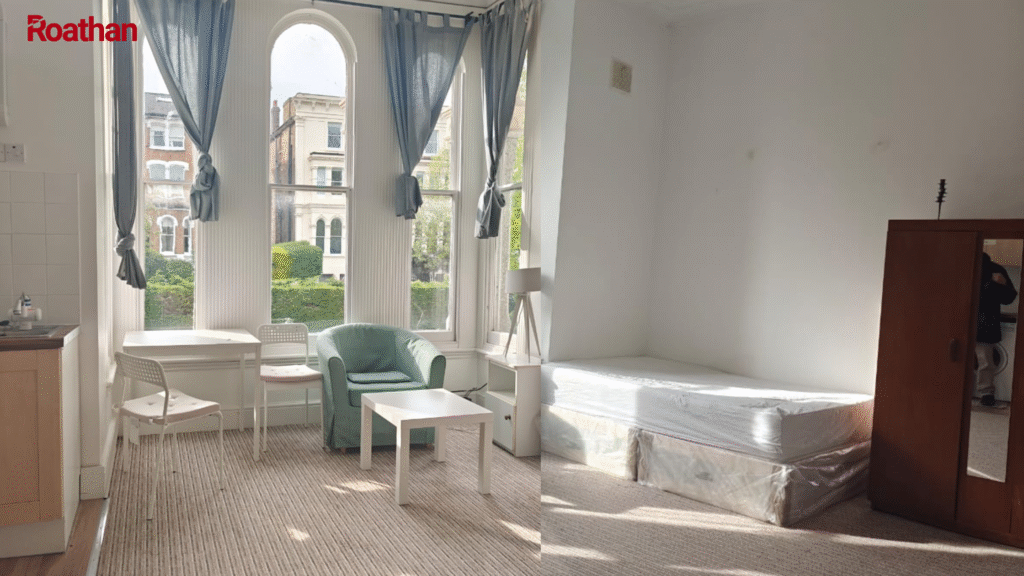 Studio Flat to Rent in Wickham Road – £1,200 pcm